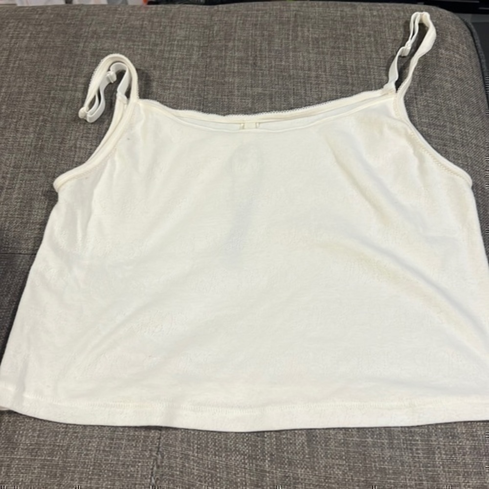 Skims Logo Pointelle Tank